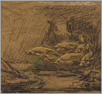 KT 1381
<br/>
Vissen
<br/>
<em>Dijsselhof, Gerrit Willem (1866-1924)</em>